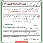 Present Perfect Tense in Urdu and English with 70+ Examples
