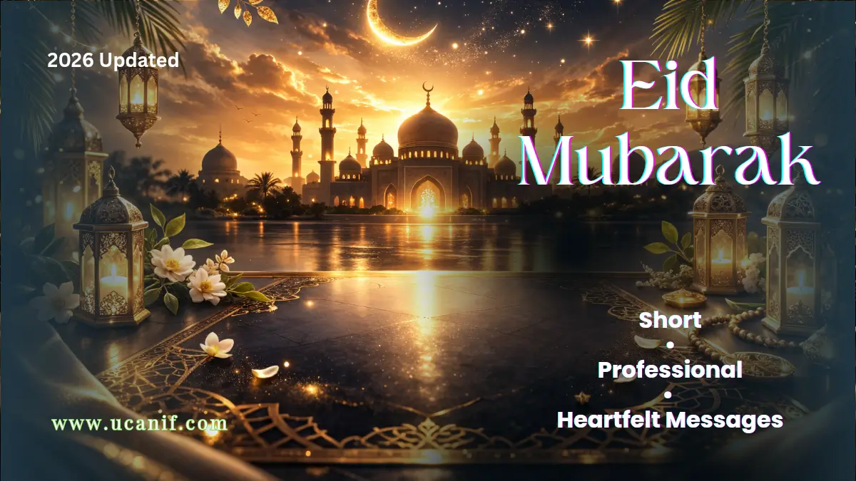 120+ Eid Mubarak Wishes in English (Short, Professional & Heartfelt Messages)